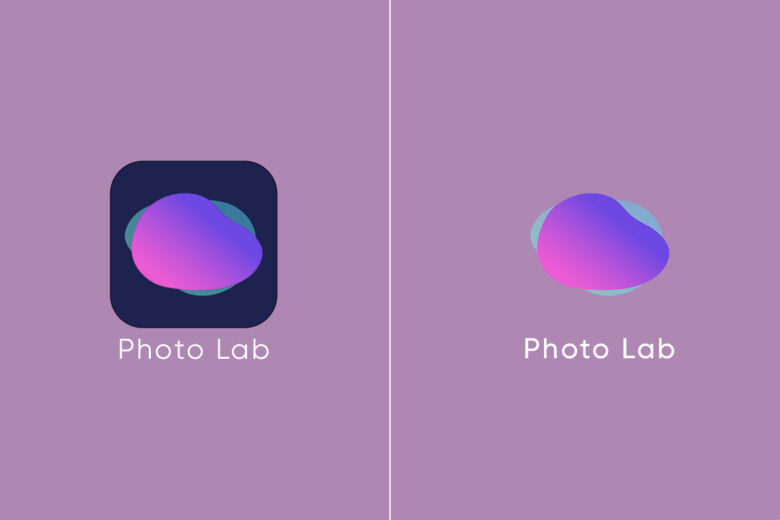 app icon vs logo