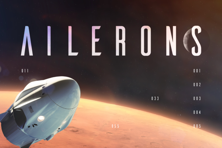 AILERONS font