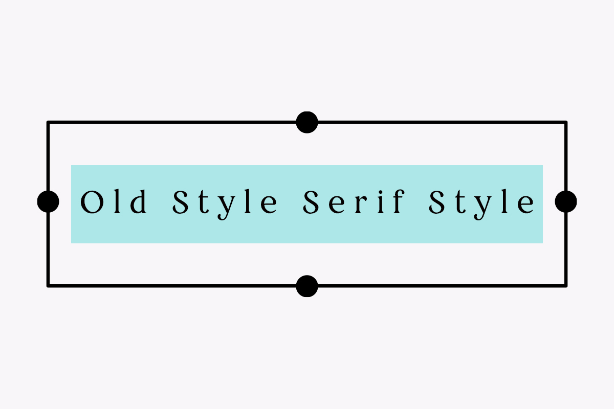 old style serif font