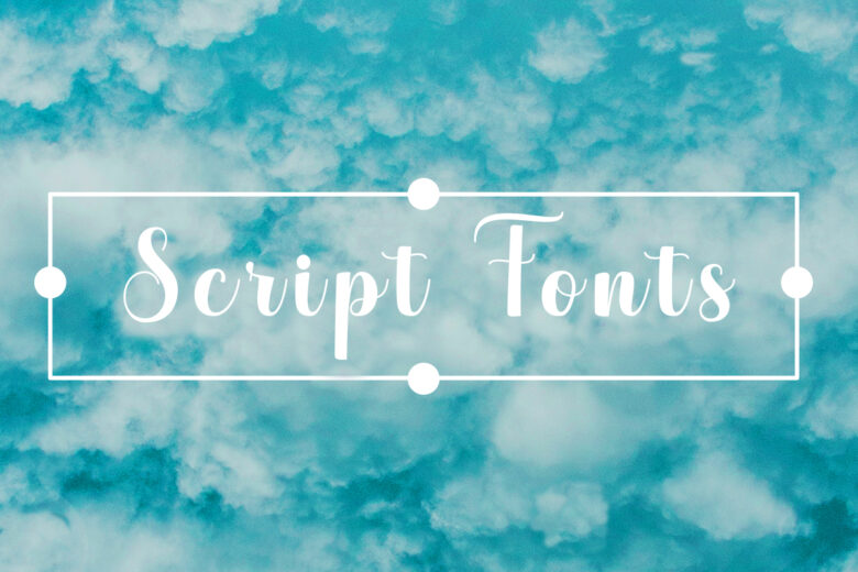 script fonts