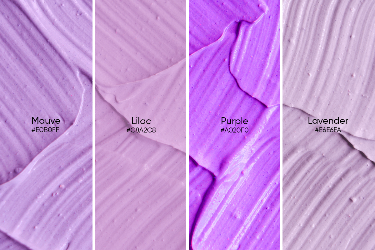 History and Meaning of color mauve