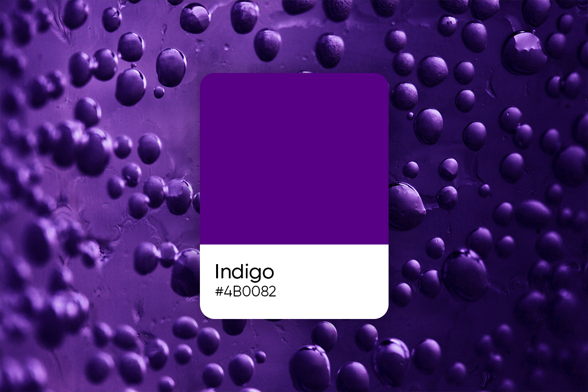 indigo color meaning reinbow