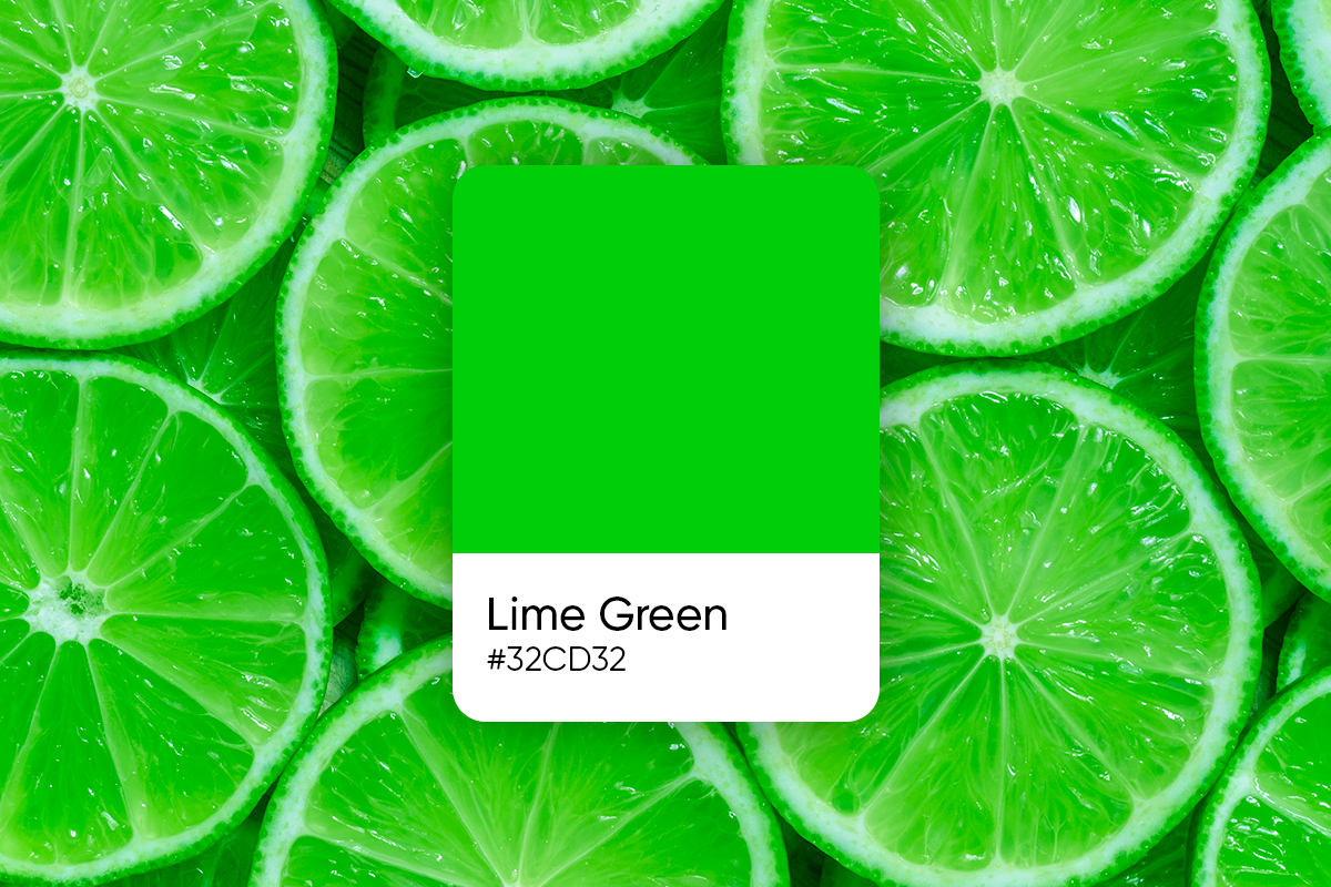 What Color Is Lime Green? Meaning, Similar Colors and How To Work With It -  Picsart Blog