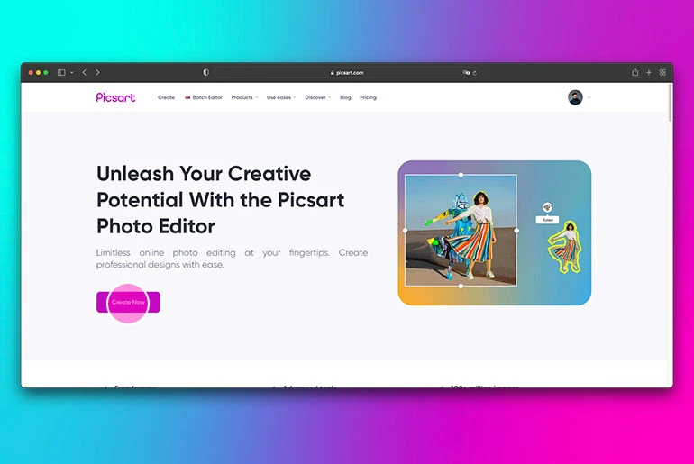 starting a documentary photo editing project in picsart