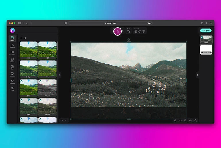 how to add a filter to a photo