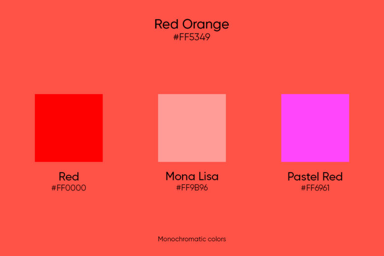 Red Orange Color Codes - The Hex, RGB and CMYK Values That You Need