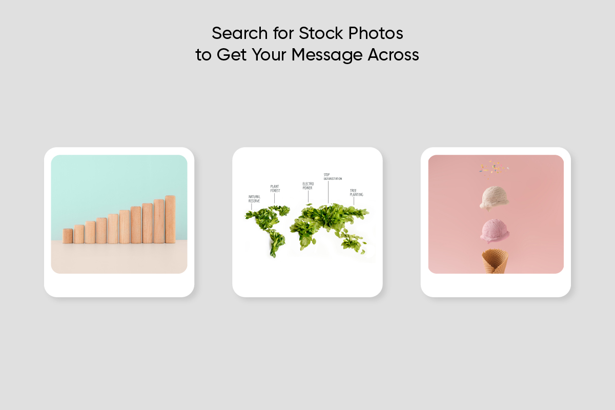 infographic tips about using stock photography