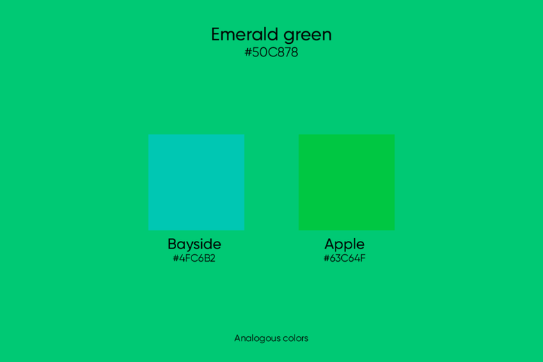 Emerald Green: Its Codes and Best Color Combinations - Picsart Blog