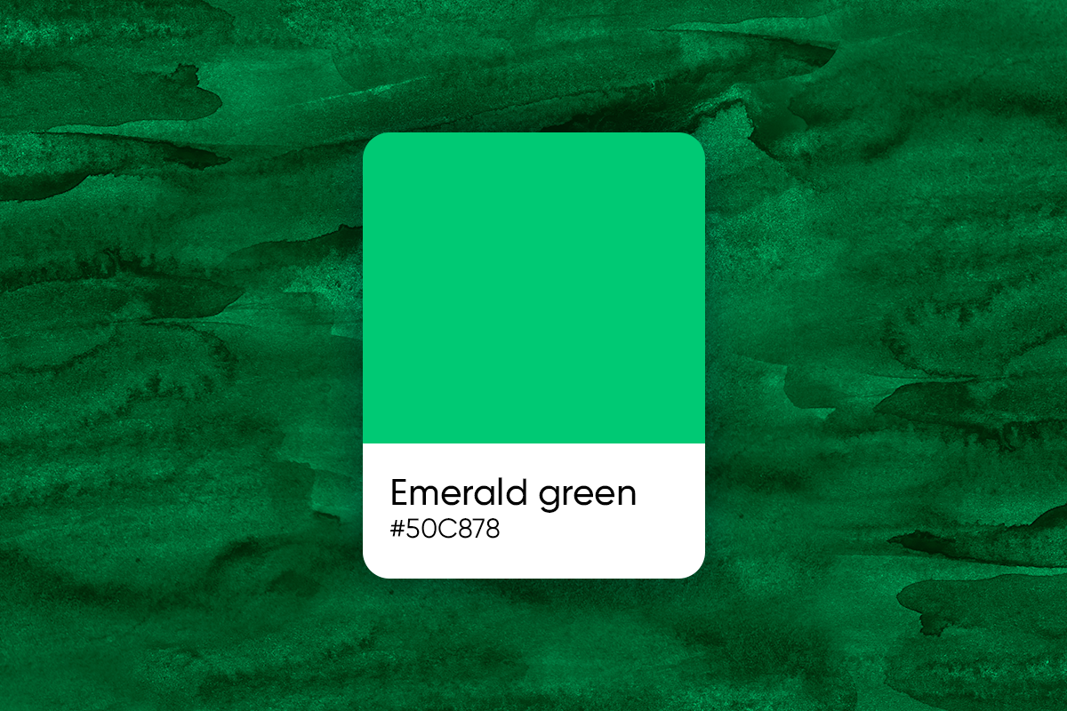 Everything about the color Emerald Green