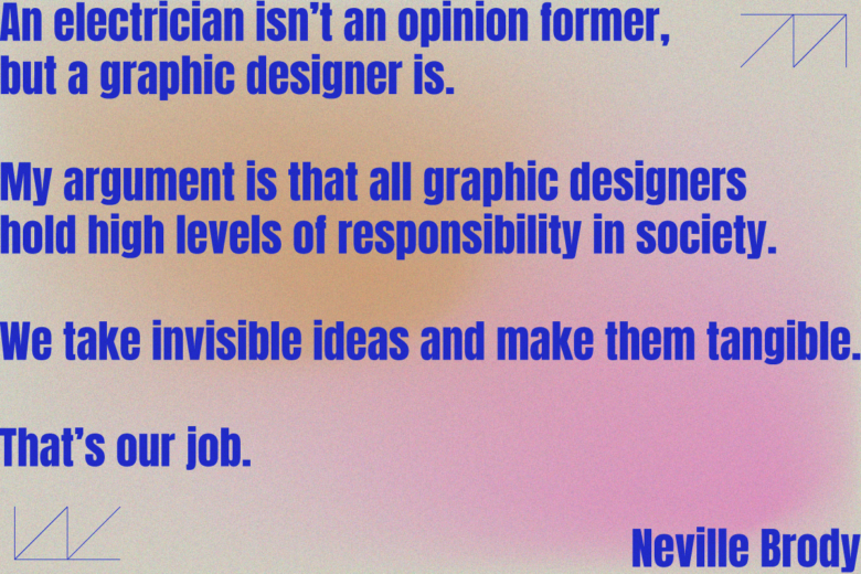 Neville Brody Creative Design Quotes