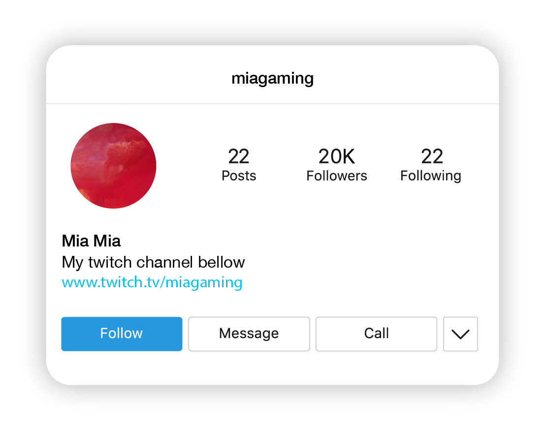 how to promote your twitch channel on instagram
