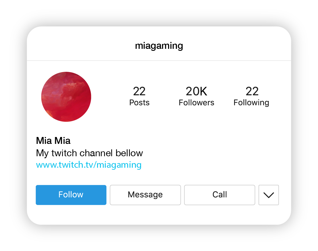 how to promote your twitch channel on instagram