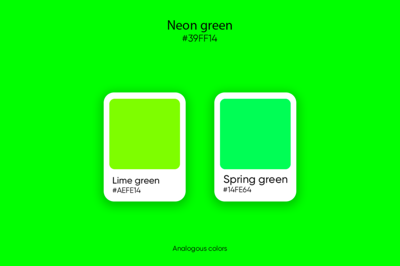 Neon Green Color: Codes, Meaning and Matching Colors - Picsart Blog