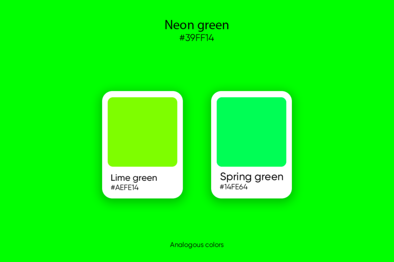 Neon Green Color Codes Meaning And Matching Colors Picsart Blog