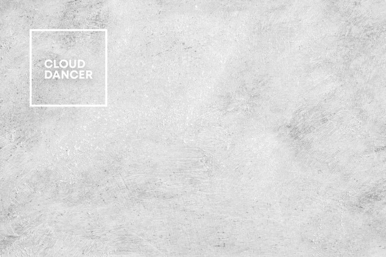 pantone cloud dancer