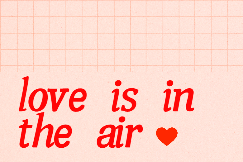 valentine's day AI generated font