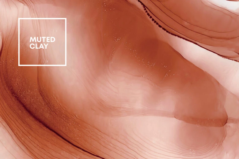 pantone color of the year muted clay