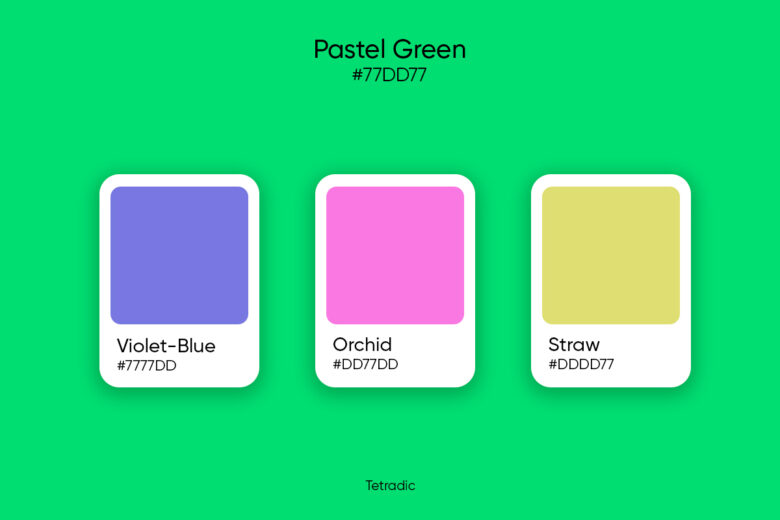 Pastel Green Shades Color Scheme » Green »