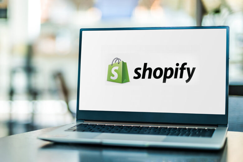 Shopify on desktop