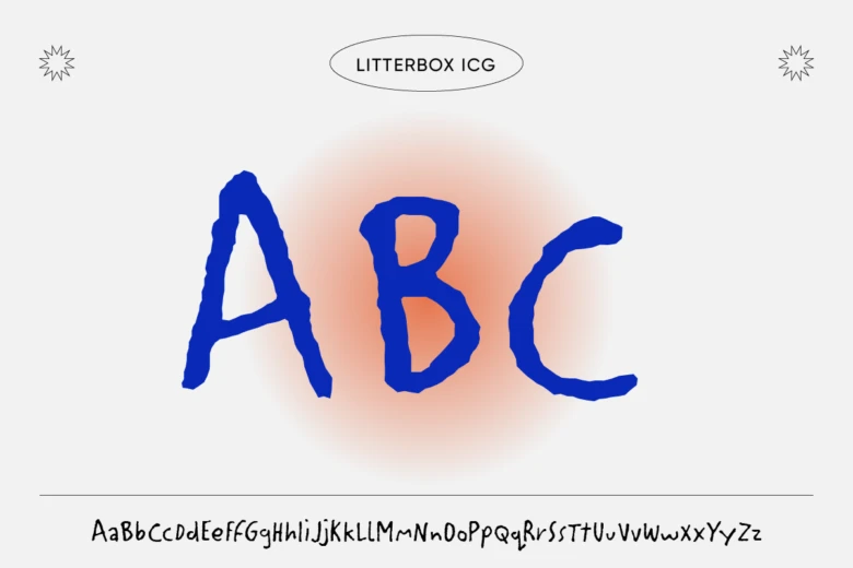 styled fonts litterbox