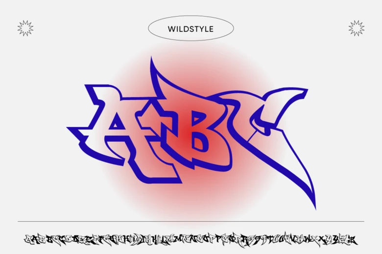 styled fonts wild style