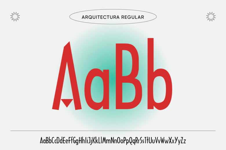 styled fonts arquitectura
