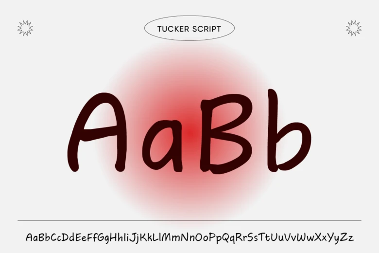 styled fonts tucker