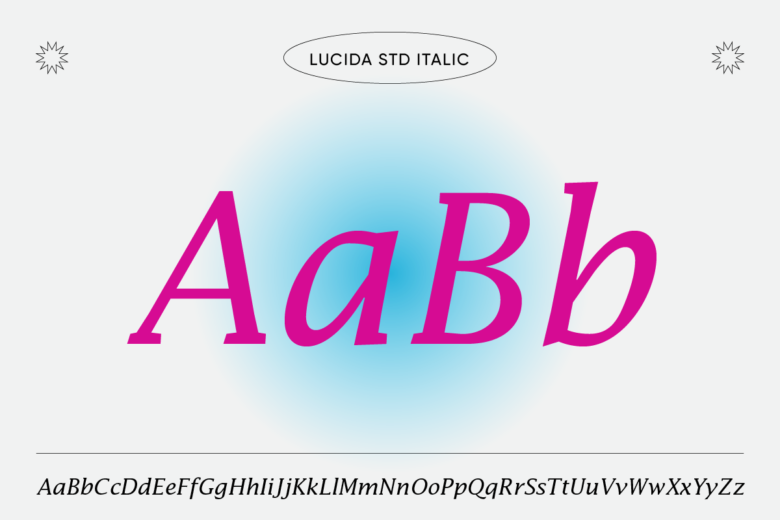 styled fonts lucida
