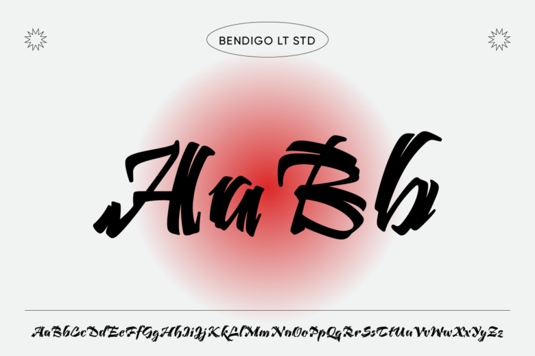 styled fonts bendigo