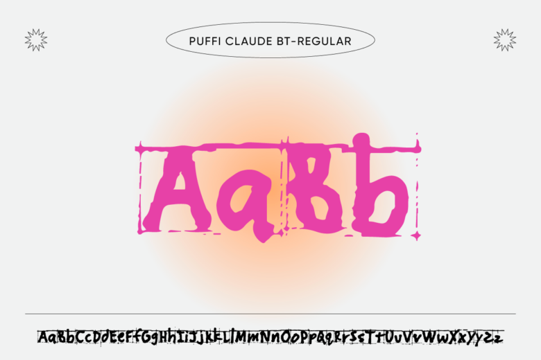 styled fonts puffi