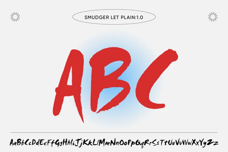 styled fonts smudger