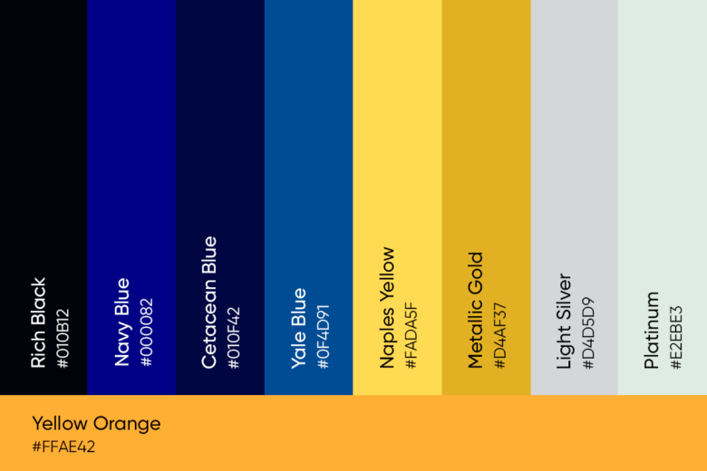 Yellow Orange Color: Codes, its Meaning, and Palette Ideas - Picsart Blog