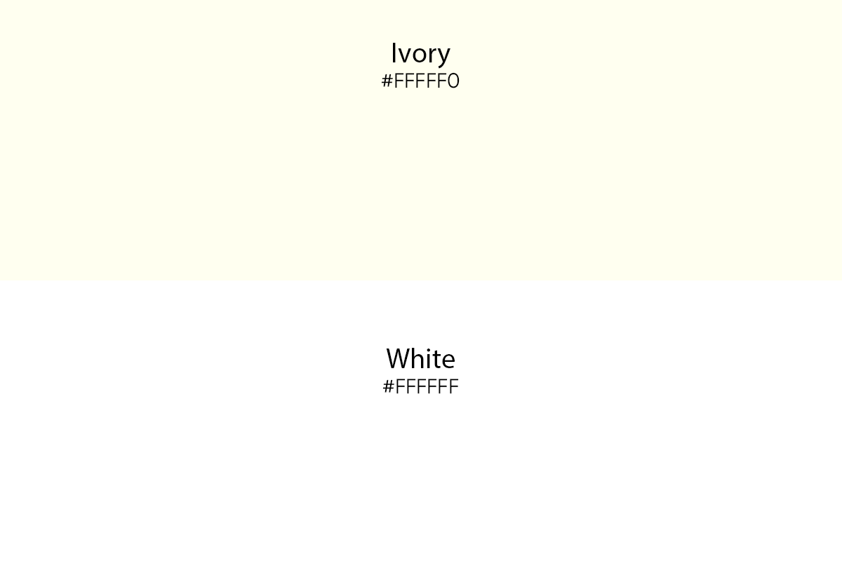 ivory color