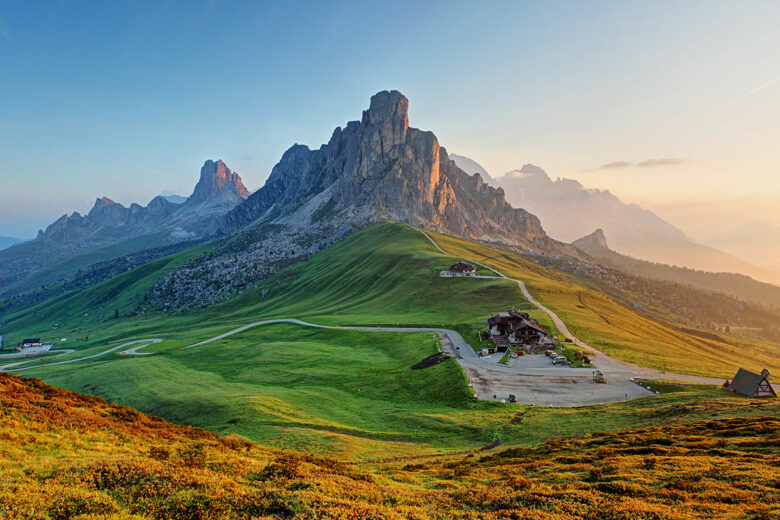 landscape photography of a mountain with beautiful lighting