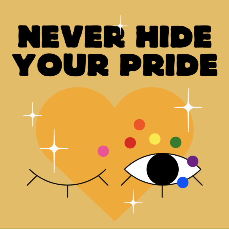 never hide your pride poster