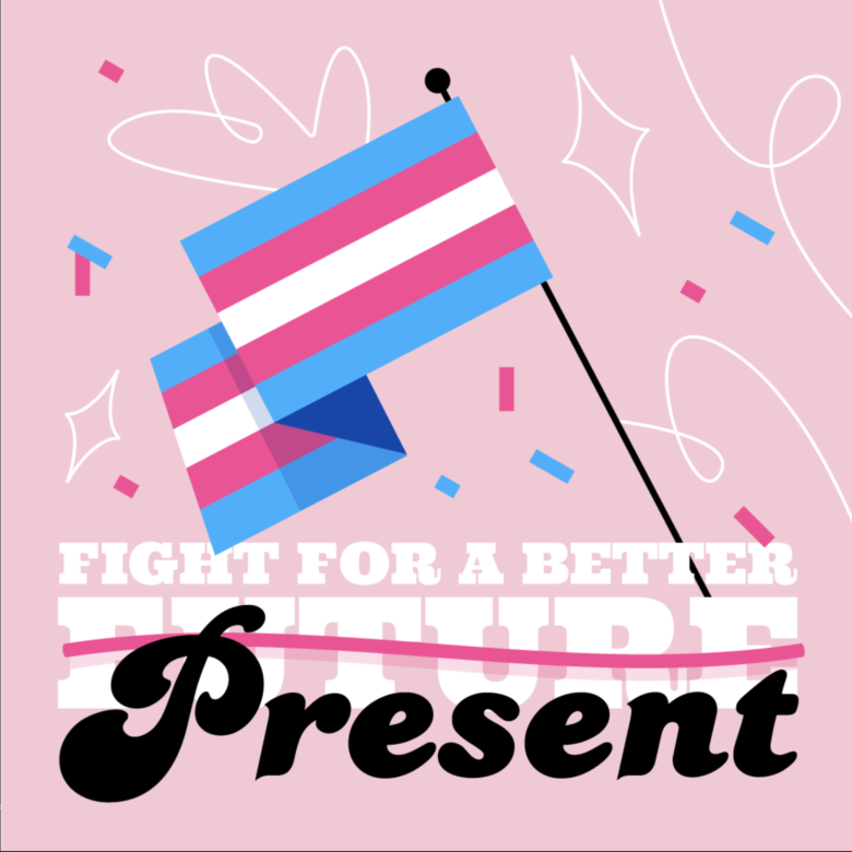 fight for a better future pride poster