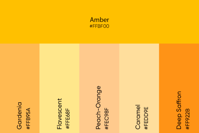 amber-color-its-meaning-similar-colors-and-palette-ideas-picsart-blog