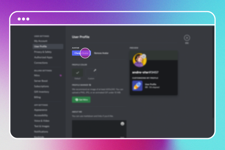 how to change your avatar on discord desktop