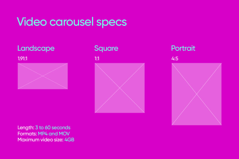 instagram carousel sizes for videos