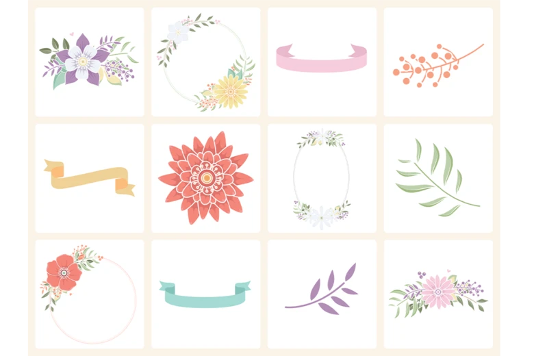 Floral Paradise素材