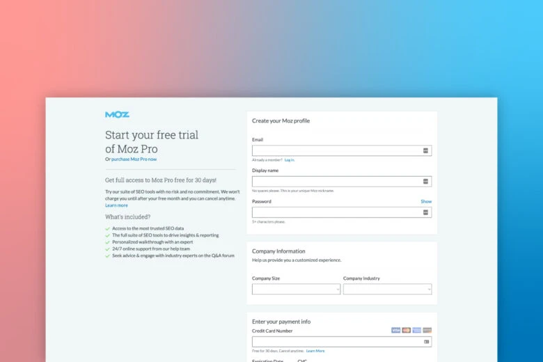 squeeze landing page