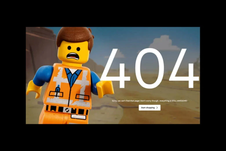404 landing page