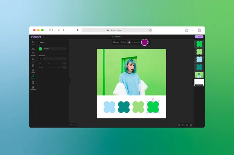 how to make a color palette from an image