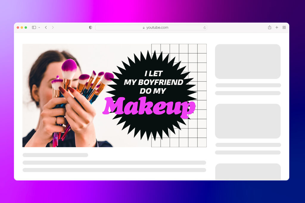 Thumbnail Text Example How do you make the best YouTube thumbnail? - Picsart Blog