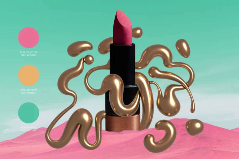 lipstick brand color palette