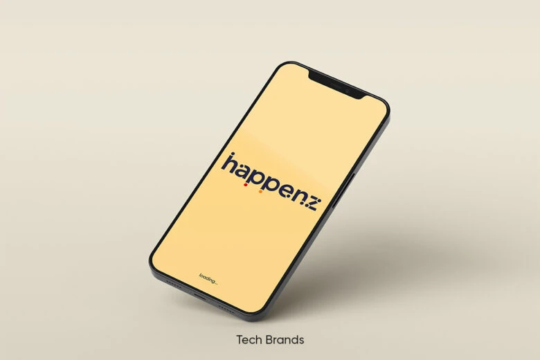 tech using modern fonts