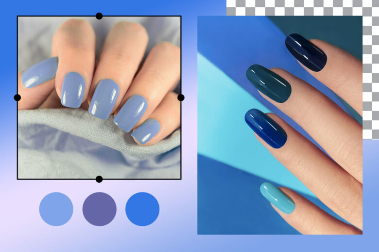 periwinkle blue nail polish ideas