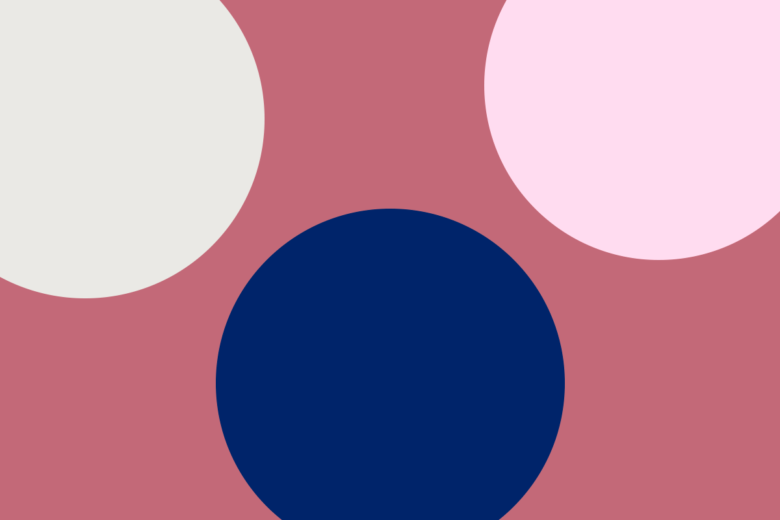 pink blue and white color combination