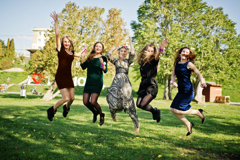 jumping dance photo