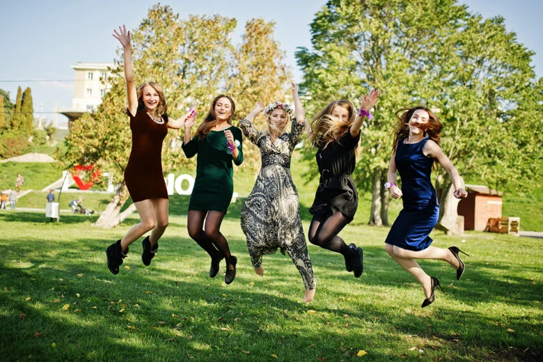 jumping dance photo